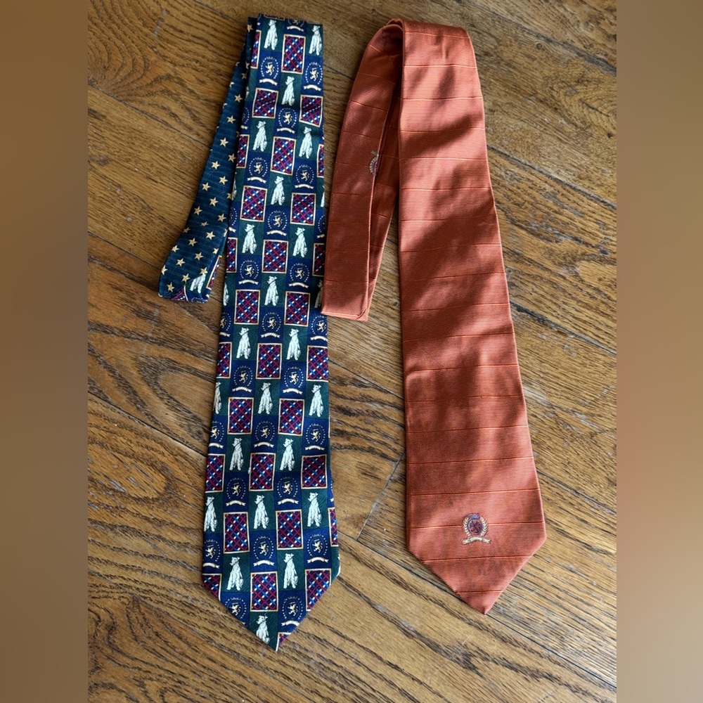 Tommy Hilfiger Silk Neckties Set of 2‎